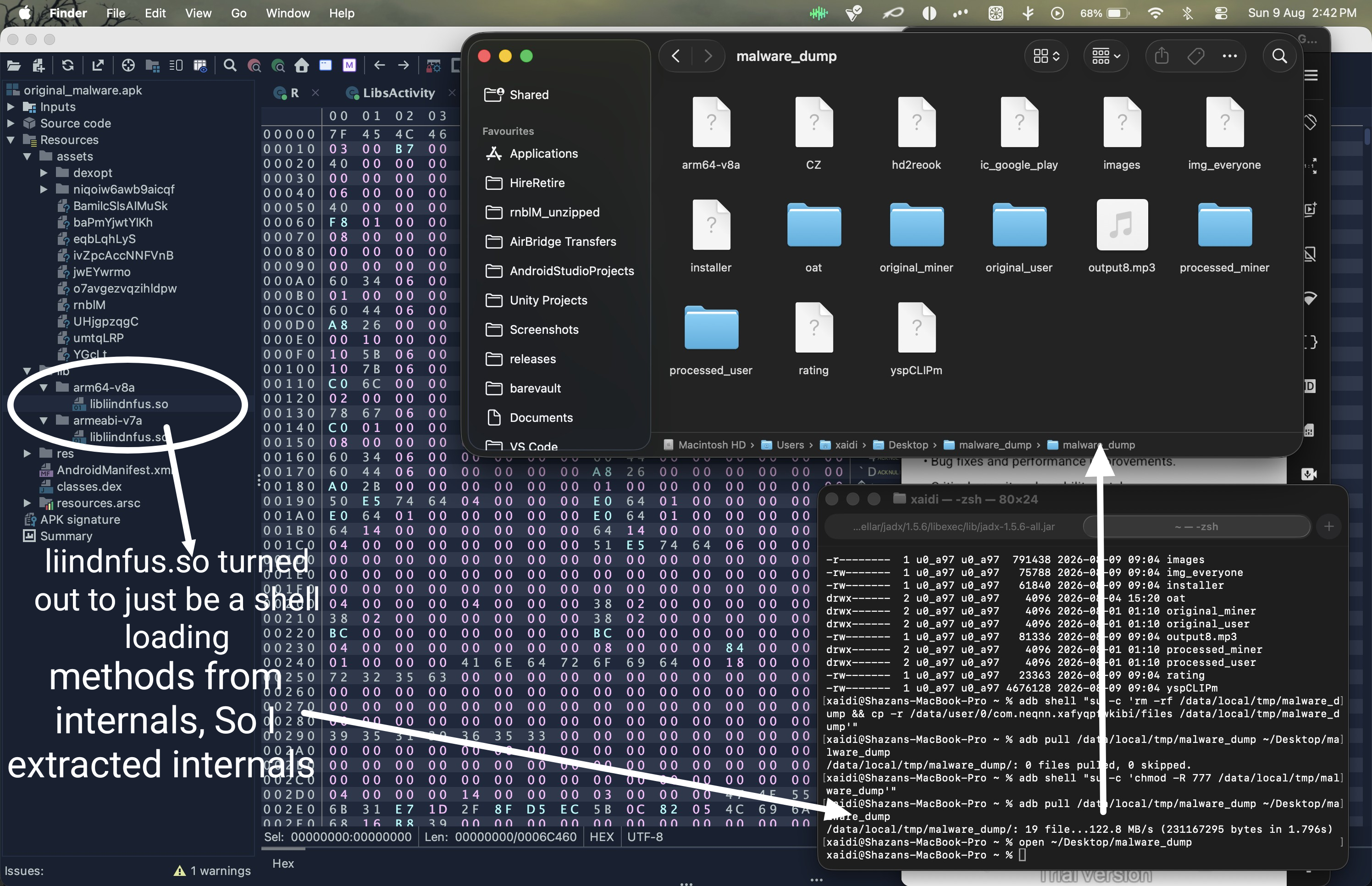 Extracting malware_dump