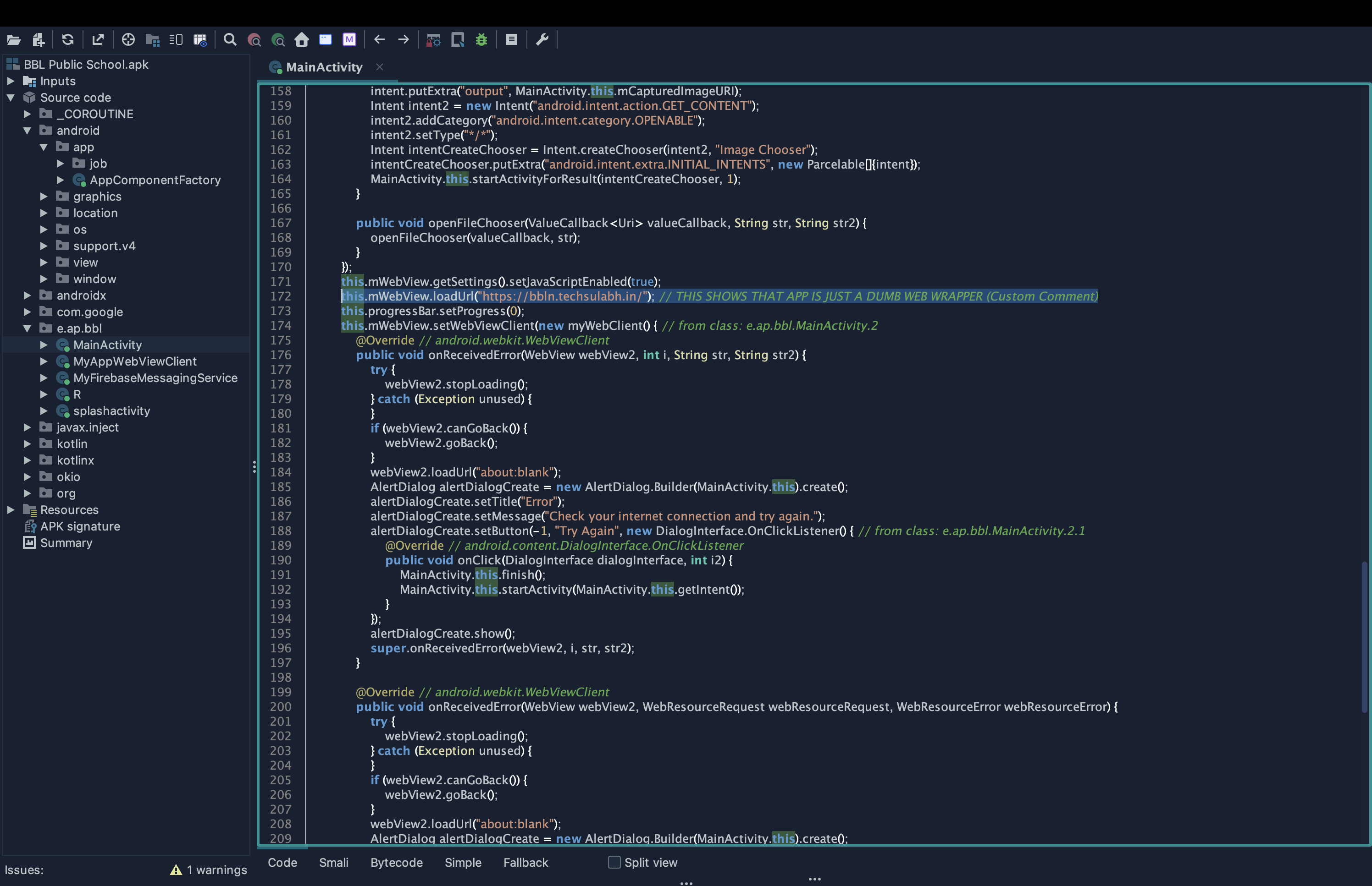 Production system application analysis
